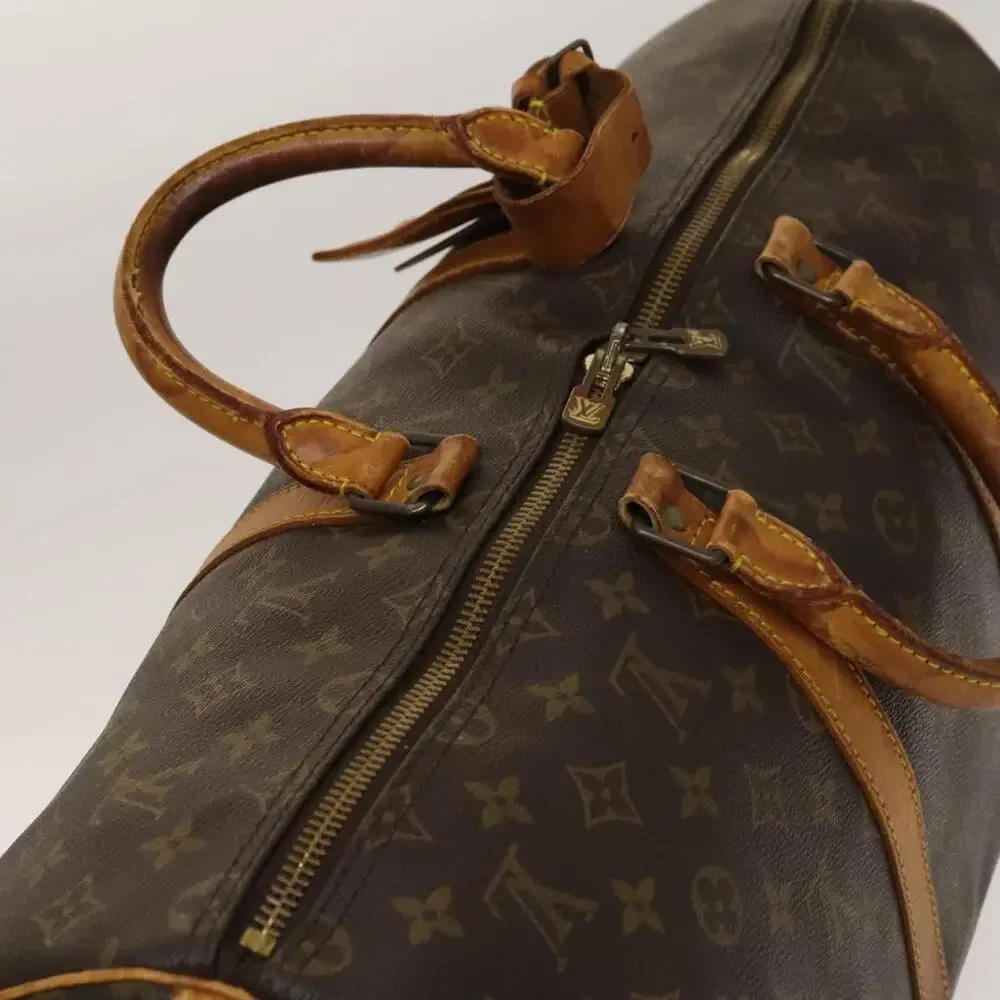 LOUIS VUITTON Monogram Keepall Bandouliere 50 Boston Bag M41416
